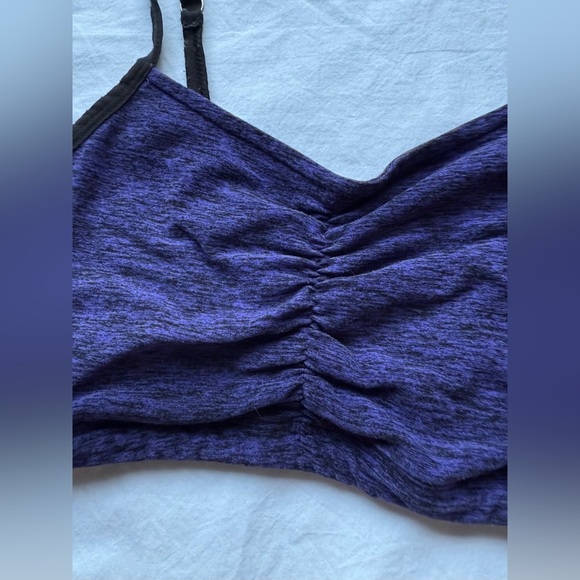 Beyond Yoga Spacedye Purple and Black Sports Bra Small - Picture 4 of 9
